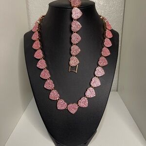 Pink Heart Necklace